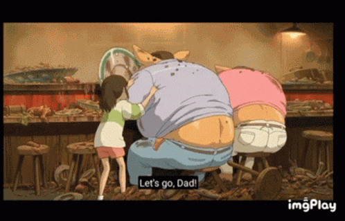 Chihiro Pig GIF