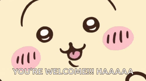 Chiikawa Reaction GIF