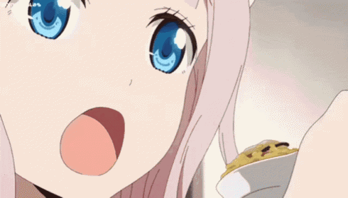 Chika Eating Chika GIF