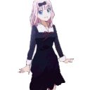 Chika Fujiwara Kaguya Sama Sticker