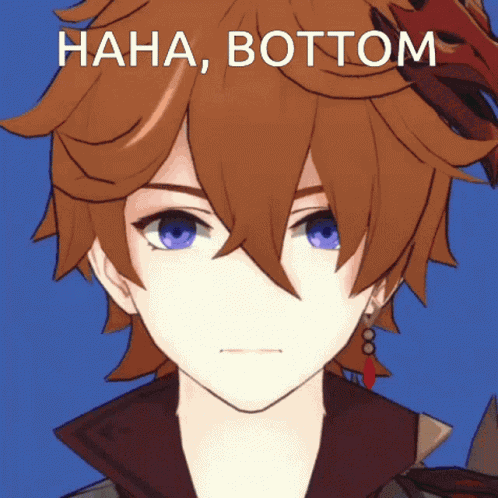 Childe Genshin Impact Bottom GIF