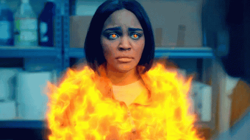 China Anne Mcclain Black Lightning GIF