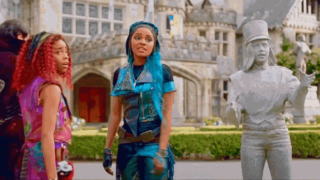 China Anne Mcclain Uma GIF