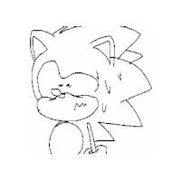 Chinelin Chinelin Sonic Sticker