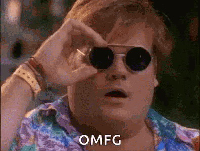 Chirs Farley Shocked GIF