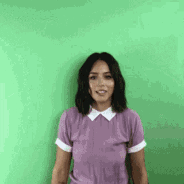 Chloe Bennet Awkward GIF