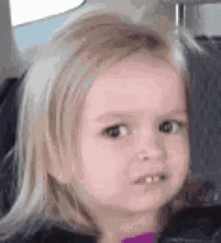 Chloe Looking Around GIF