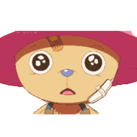 Chopper Teary Eyes Sticker