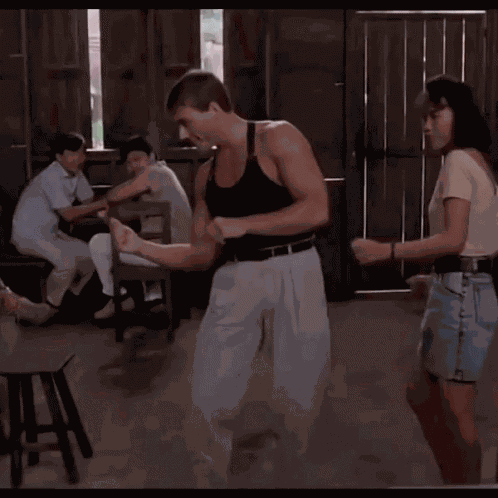 Chorizombi Van Damme GIF
