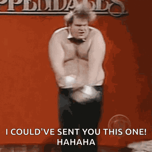 Chris Farley Dance Moves GIF