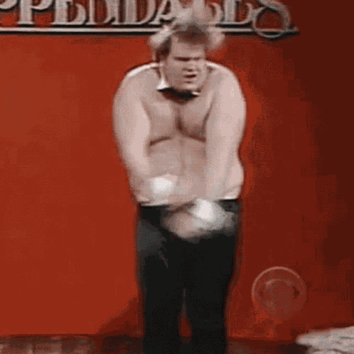 Chris Farley Dance Moves GIF