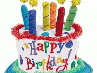 Chris Farley Happy Birthday Cake Dance GIF