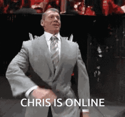 Chris Online GIF