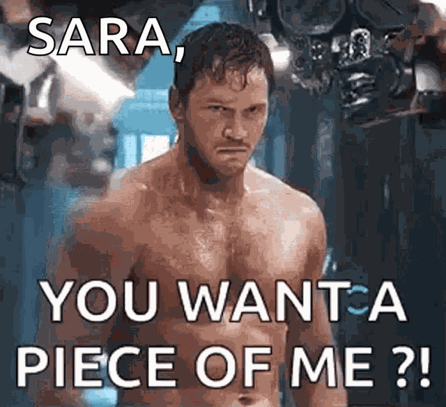 Chris Pratt Piece Of Me GIF