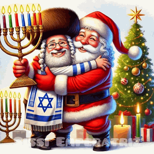 Chrismukkah Merry Christmas GIF