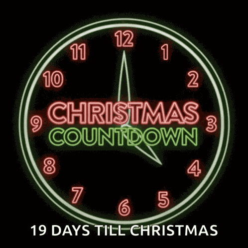 Christmas Countdown Christmas GIF