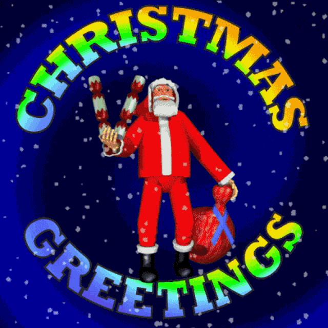 Christmas Greetings Seasons Greetings GIF