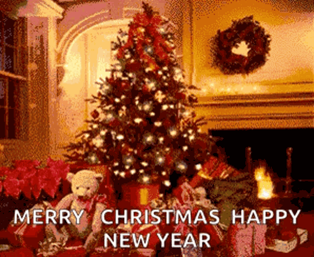 Christmas Presents Christmas Tree GIF