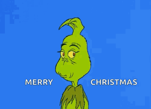 Christmas Smirk GIF