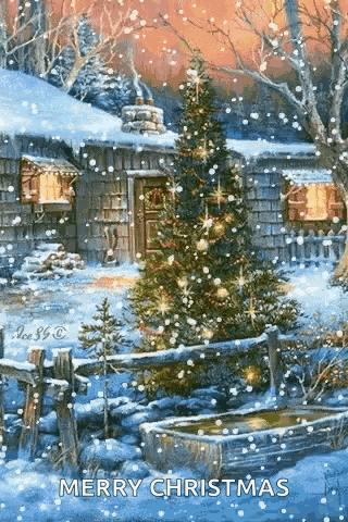 Christmas Snow GIF