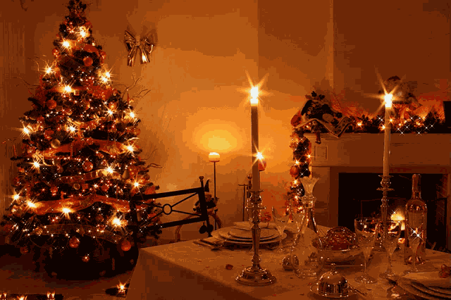 Christmas Tree Lights GIF