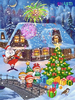 Christmas Tree Sparkle GIF