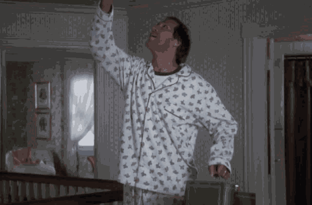 Christmas Vacation Attic GIF