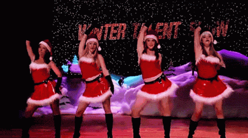 Christmas Winter Talent Show GIF