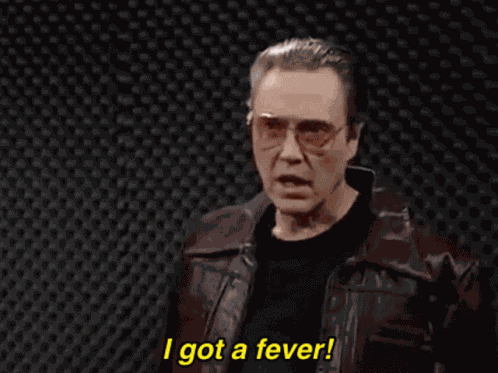 Christopher Walken Fever GIF