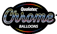 Chrome Chrome Balloons Sticker