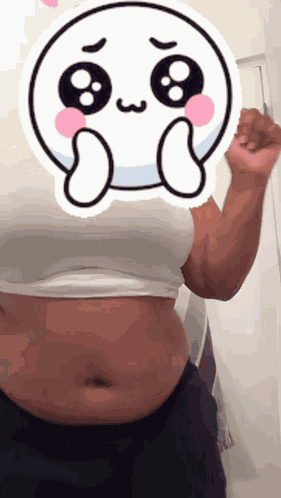 Chubby Girl Chubby Belly GIF