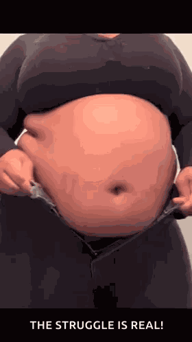 Chubby Girl Chubby Belly GIF