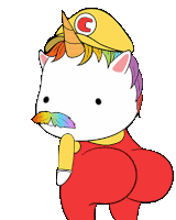 Chubby Twerk Sticker