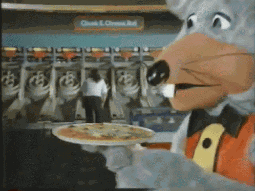 Chuck E Cheese Pizza GIF