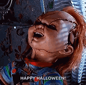Chucky Laughing GIF