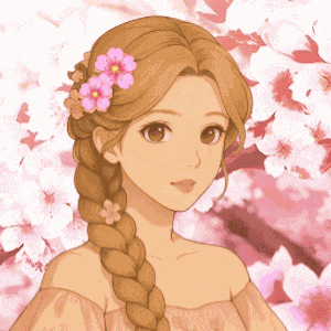 Chunmei8871 Blossom Girl GIF