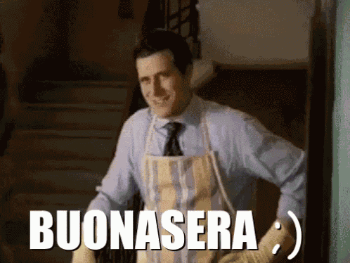 Ciao Buonasera Spot Vado Col Primo Che Incontro Salutare Saluti Con La Mano Occhiolino Flirtare GIF