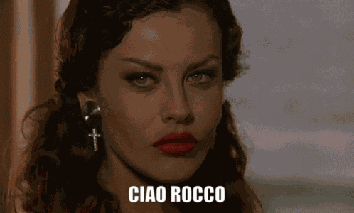Ciao Rocco Red Lips GIF