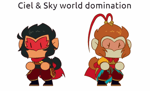 Ciel And Sky Skylarthefox GIF