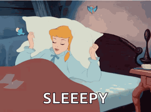 Cinderella Sleeping GIF