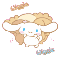 Cinnamoroll Wiggle Sticker