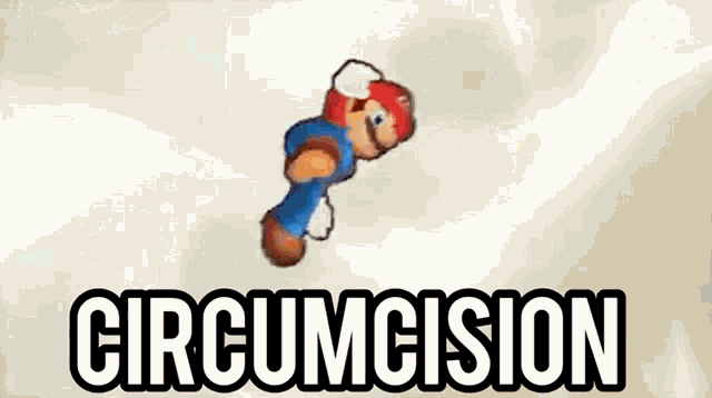 Circumcision Mario GIF
