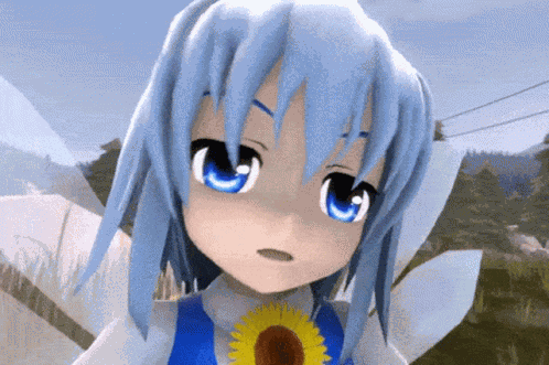 Cirno Touhou GIF