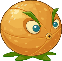 Citron Plants Vs Zombies Sticker