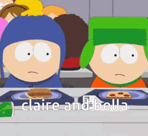 Claire Irl Kyle Broflovski GIF
