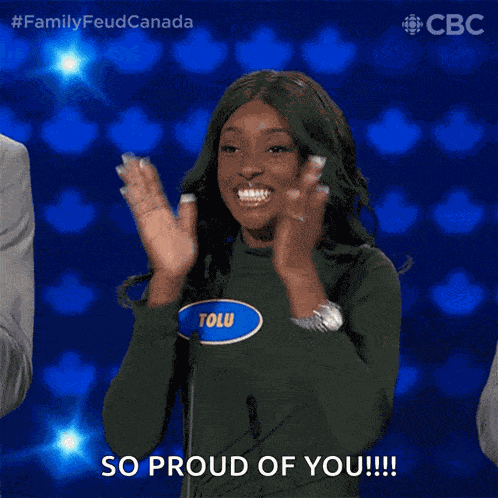 Clapping Family Feud Canada GIF