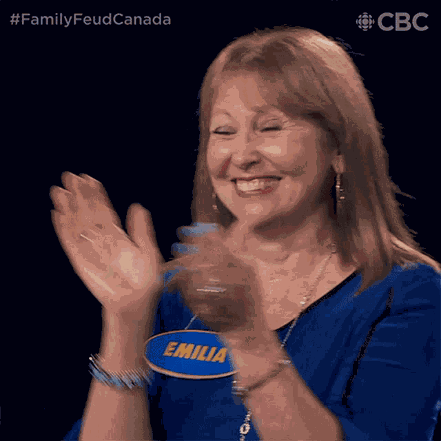 Clapping Family Feud Canada GIF