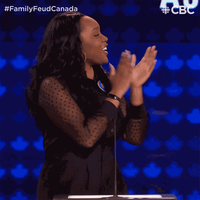 Clapping Family Feud Canada GIF