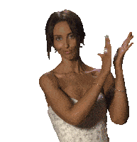 Clapping Lizzie Sticker