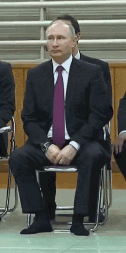Clapping Putin GIF